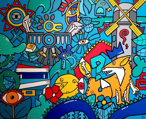 Le corps beau van Rom 1, Schilderij te koop op Singulart