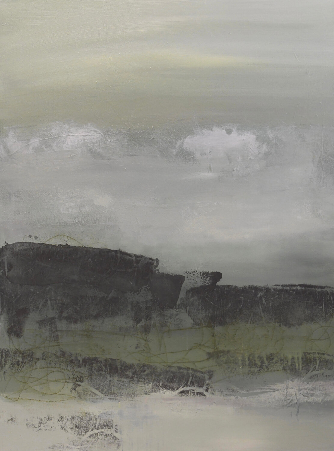 Acrylic on Stretched Canvas Jayne Walther