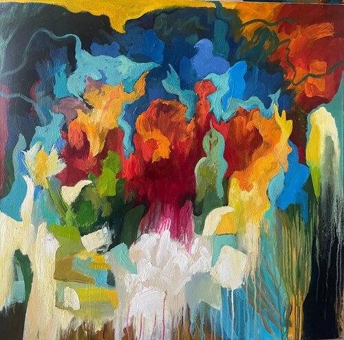 Blossoming von SHALLA JAVID, Malerei kaufen auf Singulart