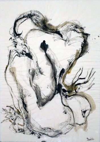 Butoh drawing, Body #1 by Ibuki Kuramochi, 회화 for Sale on Singulart