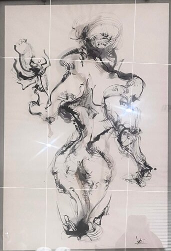 Butoh drawing, Back #1 von Ibuki Kuramochi, Malerei kaufen auf Singulart