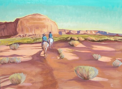 A Few Miles More di Amelie Laurice, Pittura in vendita su Singulart