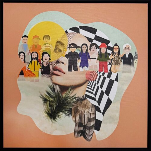 Collective Flight by Mary Lai, Painting for Sale on Singulart