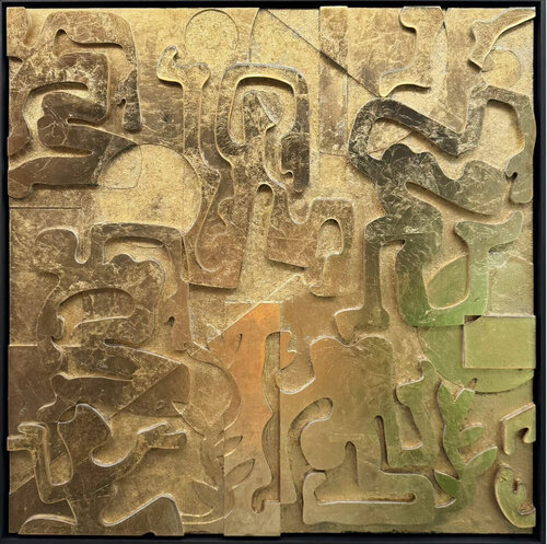 Coud 1: Golden Hour by Mary Lai, Painting for Sale on Singulart