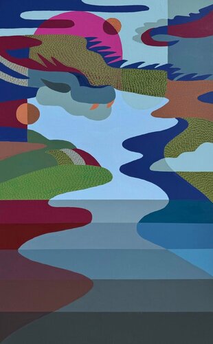 Ascending Hope by Mary Lai, Painting for Sale on Singulart