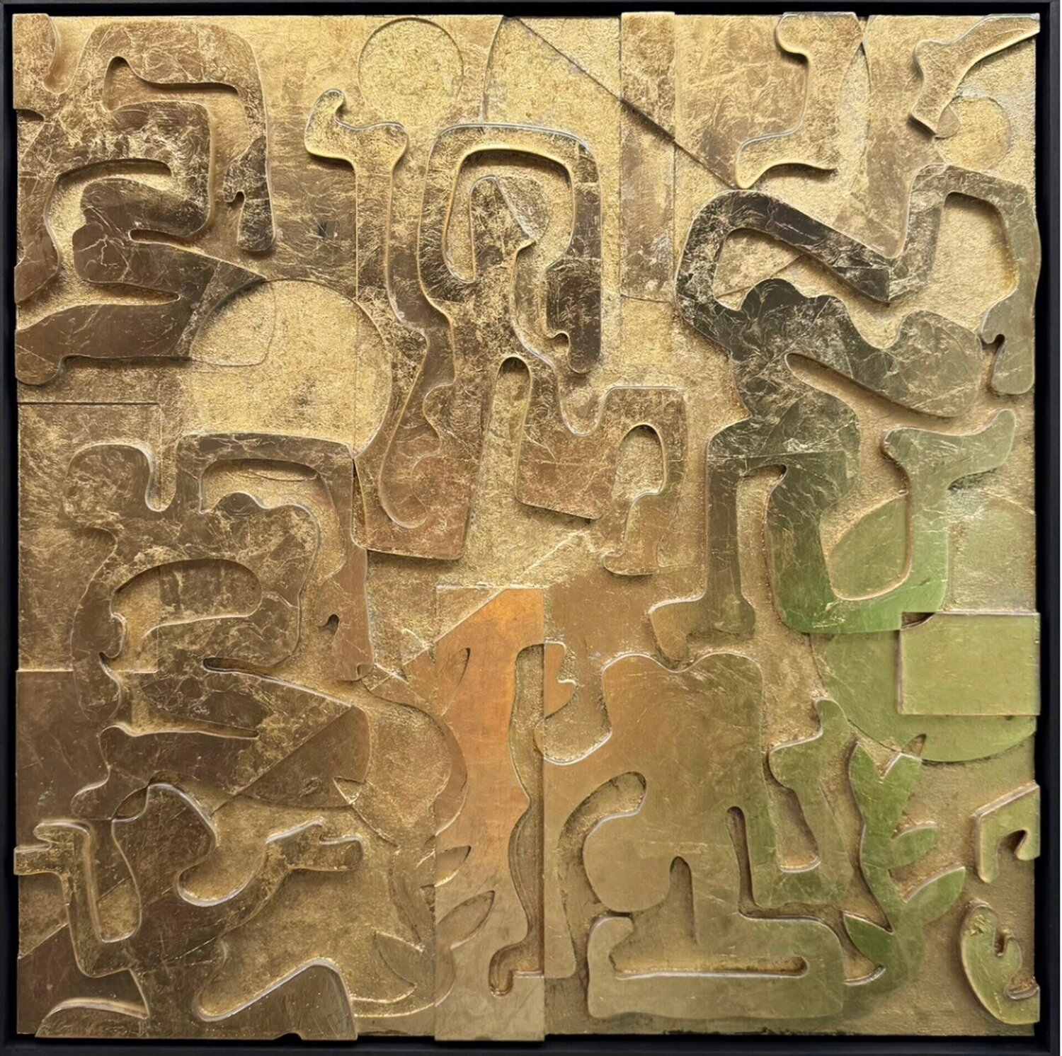 Coud 1: Golden Hour Mary Lai Dipinto originale in vendita
