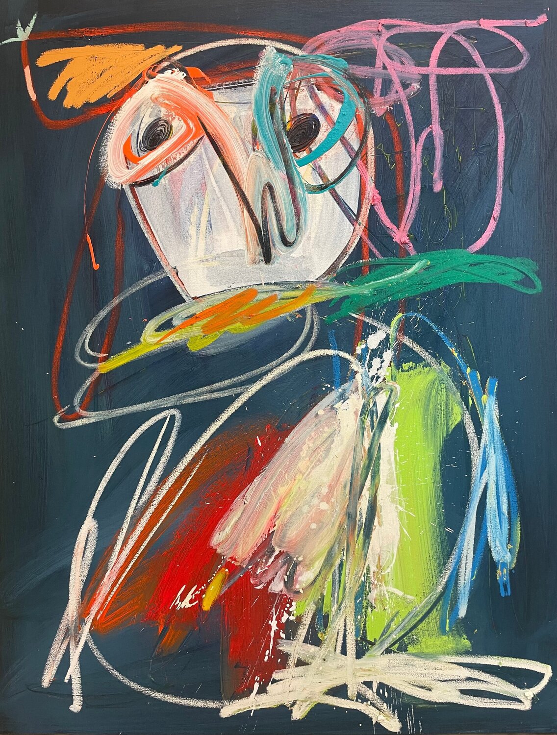 The Perfect Couple Olympio Dipinto originale in vendita