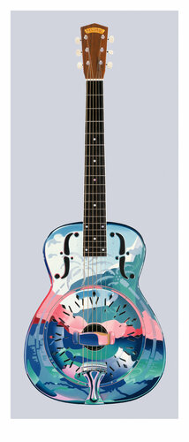 Mark Knopfler's National Steel by Thomas Steyer, Print for Sale on Singulart