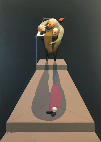 Untitled by Fuad Hamdi, Painting for Sale on Singulart