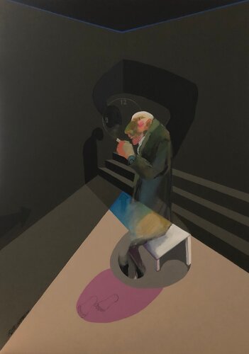 Untitled  by Fuad Hamdi, Painting for Sale on Singulart