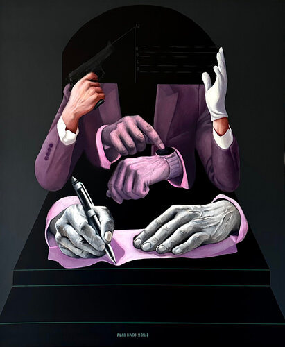 Untitled  by Fuad Hamdi, Painting for Sale on Singulart