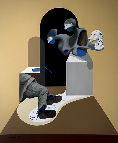 Untitled by Fuad Hamdi, Painting for Sale on Singulart