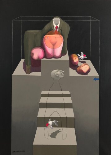 Untitled  von Fuad Hamdi, Malerei kaufen auf Singulart