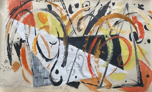 "True storie abstraction" von Igor Volkov-Tkachinskiy, Malerei kaufen auf Singulart
