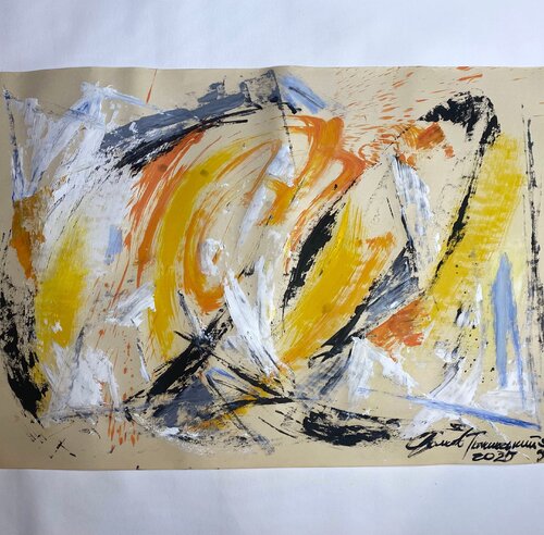 "Calligraphy" by Igor Volkov-Tkachinskiy, 회화 for Sale on Singulart