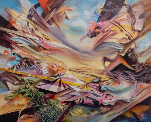 Gem & Jam Collab van Damon Soule, Schilderij te koop op Singulart