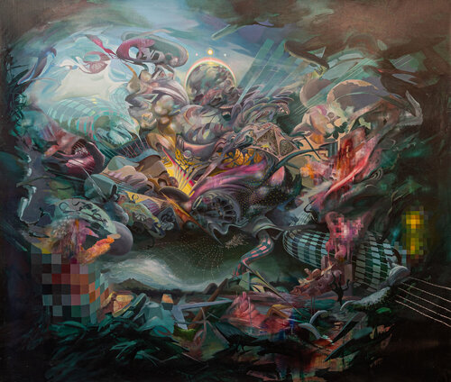 Boom 2023 #2 von Furtherrr Collective, Malerei kaufen auf Singulart