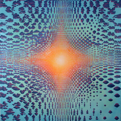 The Sun Does Arise, and Make Happy the Skies par Justin Lovato, Peinture en vente sur Singulart