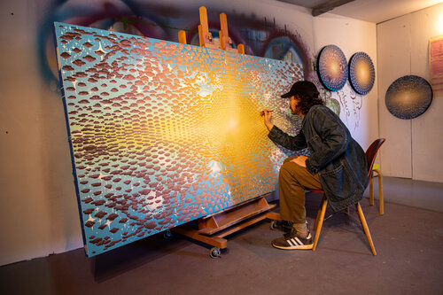 Celestial Twilight van Justin Lovato, Schilderij te koop op Singulart