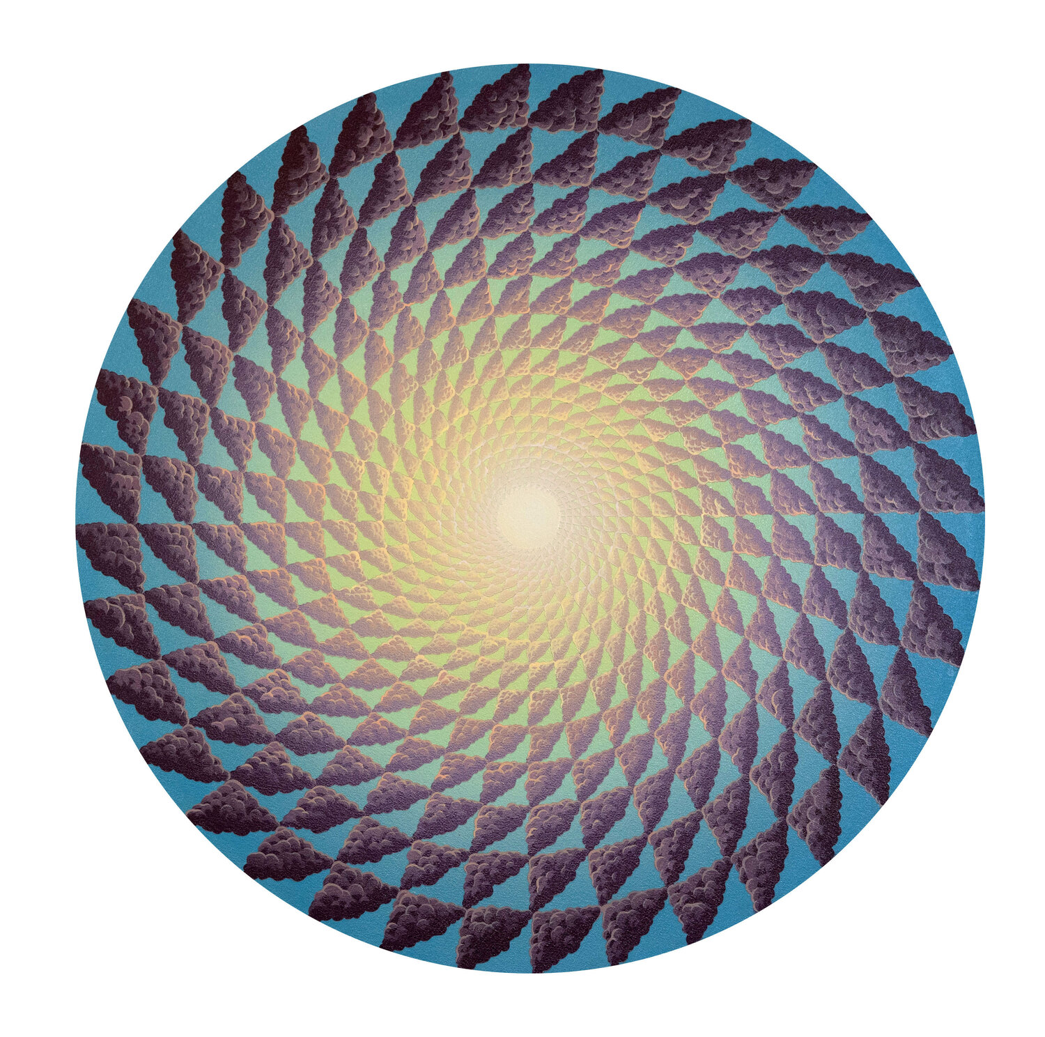 Everything Has It's Own Vortex Justin Lovato Dipinto originale in vendita
