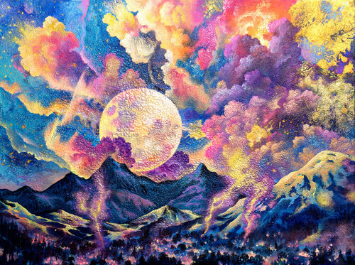 Dream in the Clouds von Freyja Dean, Malerei kaufen auf Singulart
