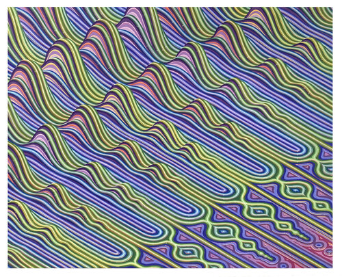 Wave It Out di Colin Prahl, Pittura in vendita su Singulart