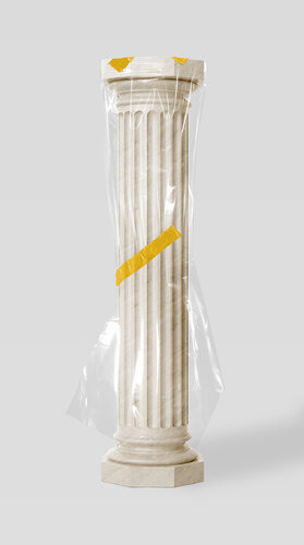 Column, Off White by Magnus Gjoen, Print for Sale on Singulart