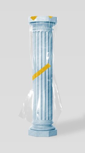 Column, Blue by Magnus Gjoen, Print for Sale on Singulart