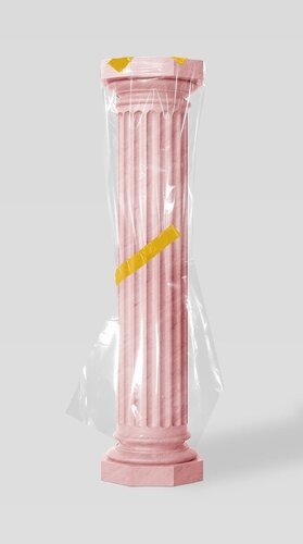 Column, Pink by Magnus Gjoen, Print for Sale on Singulart