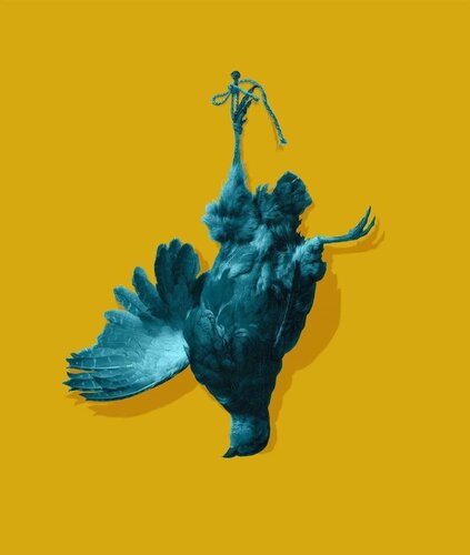 Thereby Hangs A Tale, Turquoise by Magnus Gjoen, Print for Sale on Singulart