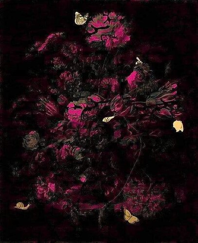 About the Dead, Either Well or Nothing Pink by Magnus Gjoen, Print for Sale on Singulart