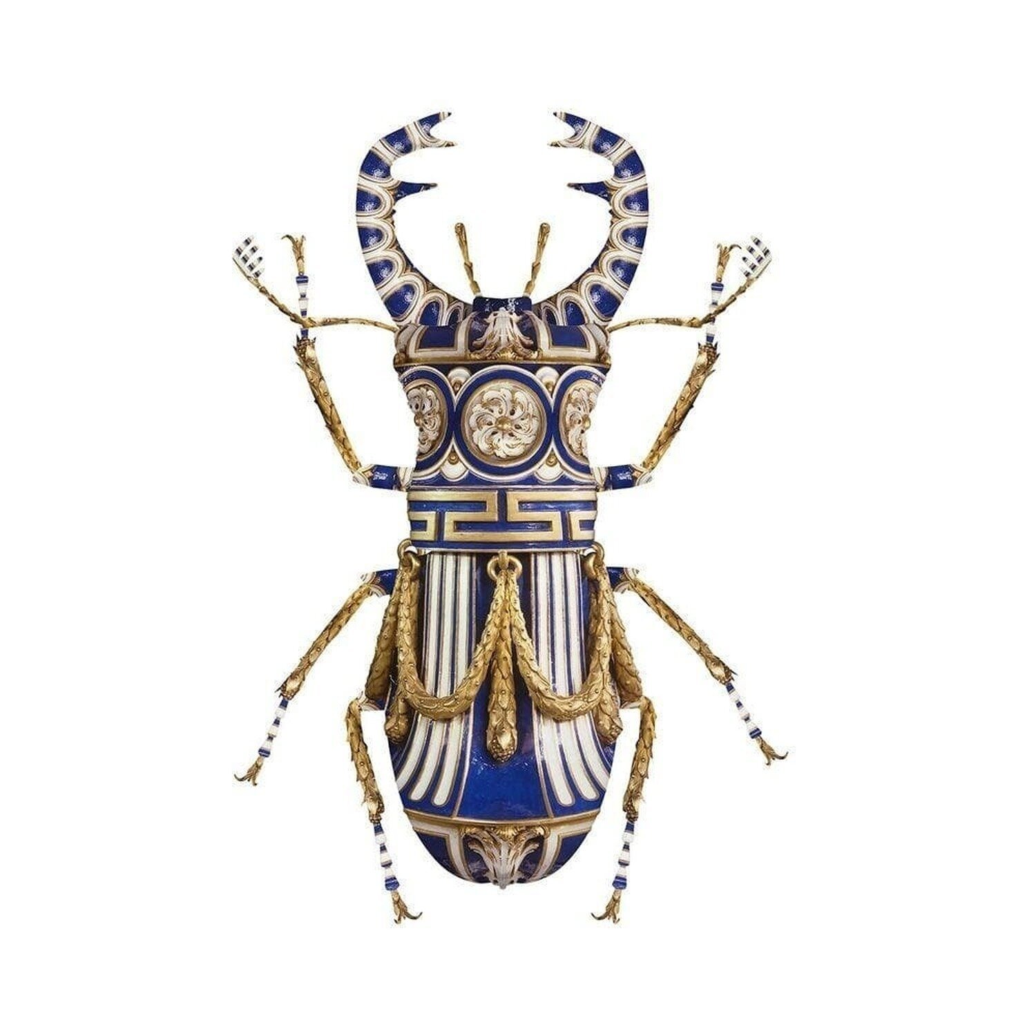 Sevres Lucanus Cervus Magnus Gjoen Print for sale