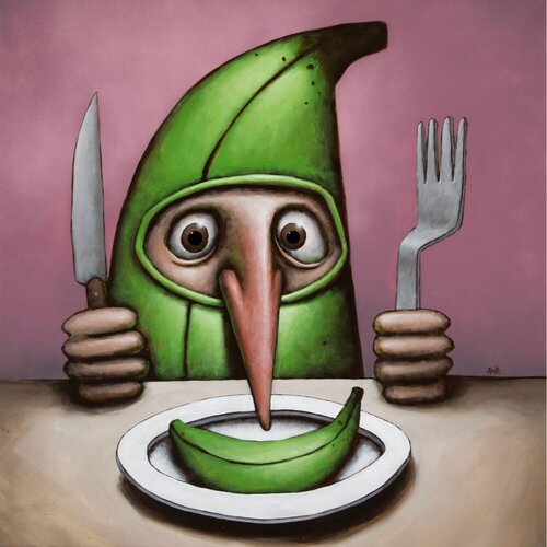 The Dinner by ADOR, Painting for Sale on Singulart