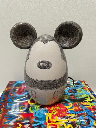 Mickey Mouse by Simone Michielin, 조각 for Sale on Singulart