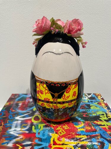 Frida Kahlo von Simone Michielin, Skulptur kaufen auf Singulart