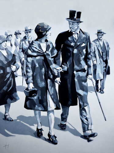 Residual Connection par Henry Blond, Peinture en vente sur Singulart