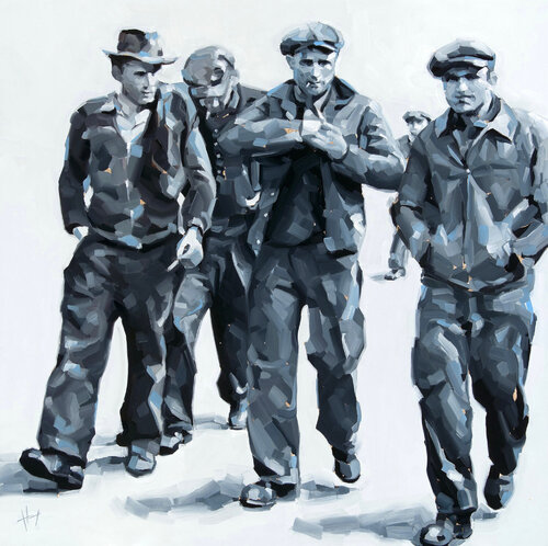 The Liminal Few par Henry Blond, Peinture en vente sur Singulart