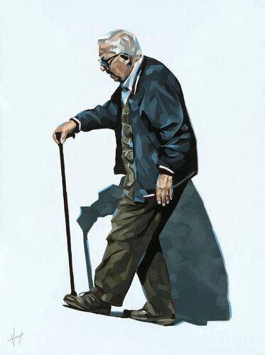 Pursuit of Balance II par Henry Blond, Peinture en vente sur Singulart
