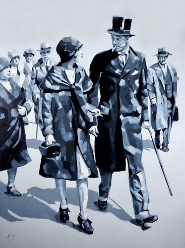 Residual Connection par Henry Blond, Peinture en vente sur Singulart