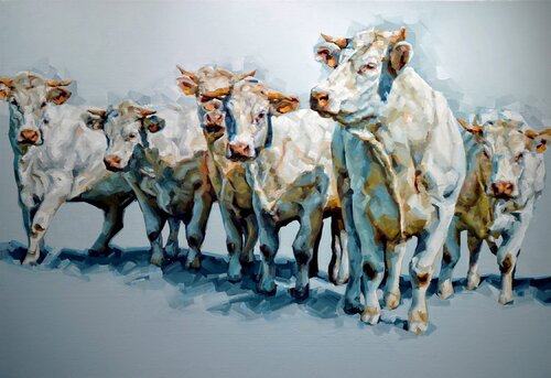 An Interior Landscape par Henry Blond, Peinture en vente sur Singulart