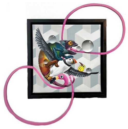 RIDE ON A PUFFIN by Tim Timmey, Other Media for Sale on Singulart