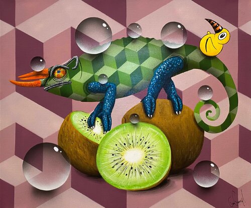 TURNING GREEN by Tim Timmey, Other Media for Sale on Singulart