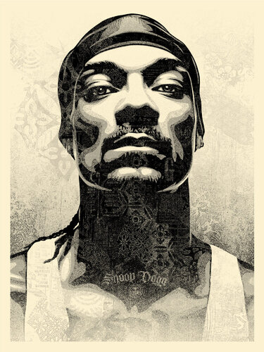 Snoop D-O Double G van Obey, Afdruk te koop op Singulart