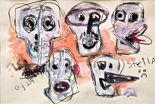 Holy Minecraft 02 (Stella) von Golfam Jozdani, Malerei kaufen auf Singulart