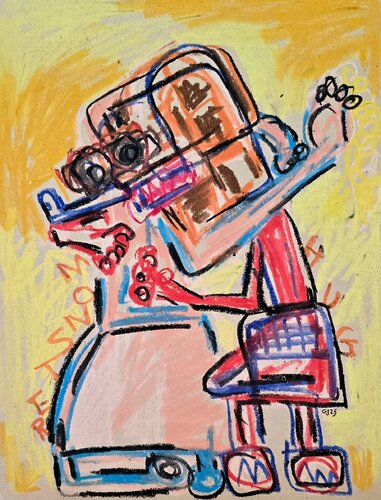 Shadows of Peace IV by Golfam Jozdani, Painting for Sale on Singulart