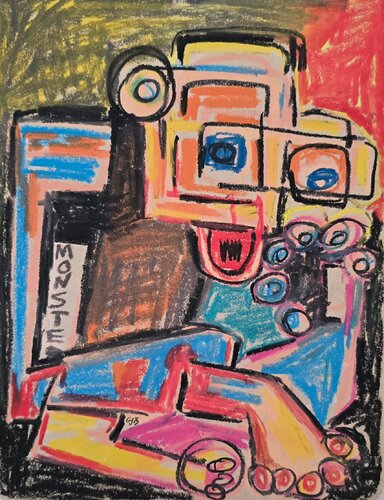 Shadows of Peace VII by Golfam Jozdani, 회화 for Sale on Singulart