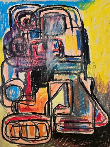 Shadows of Peace VIII von Golfam Jozdani, Malerei kaufen auf Singulart