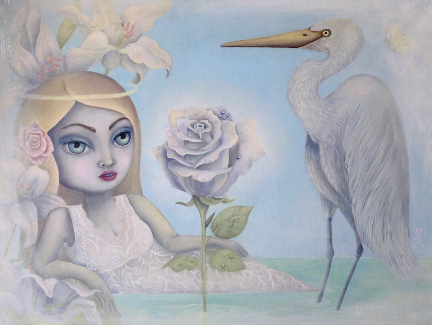 Innocence Stella Jae Originalgemälde zu verkaufen