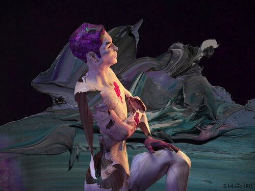 Impetuous Soul di Sergey Lutsenko, Pittura in vendita su Singulart