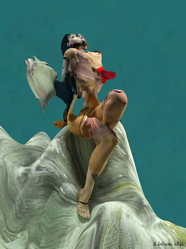 Devil di Sergey Lutsenko, Pittura in vendita su Singulart